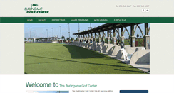 Desktop Screenshot of burlingamegolfcenter.com